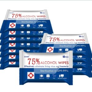 10 Sheets Alcohol Wipes	
