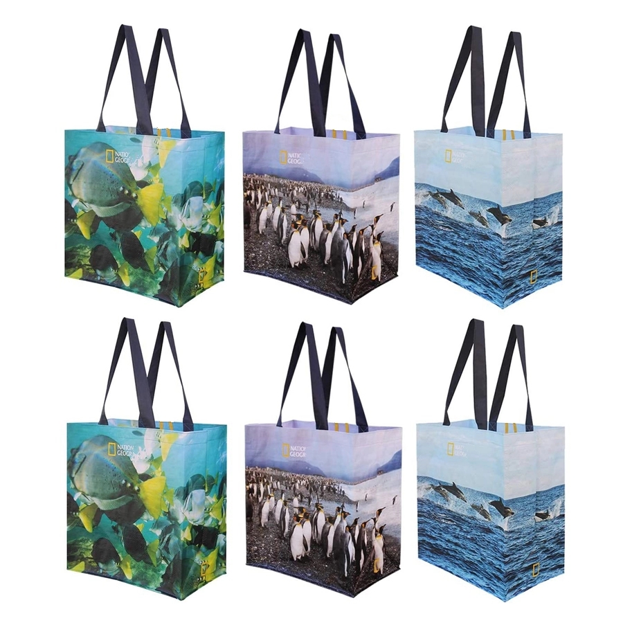 Non-Woven Full Color Laminated Tote Shopping Bag	