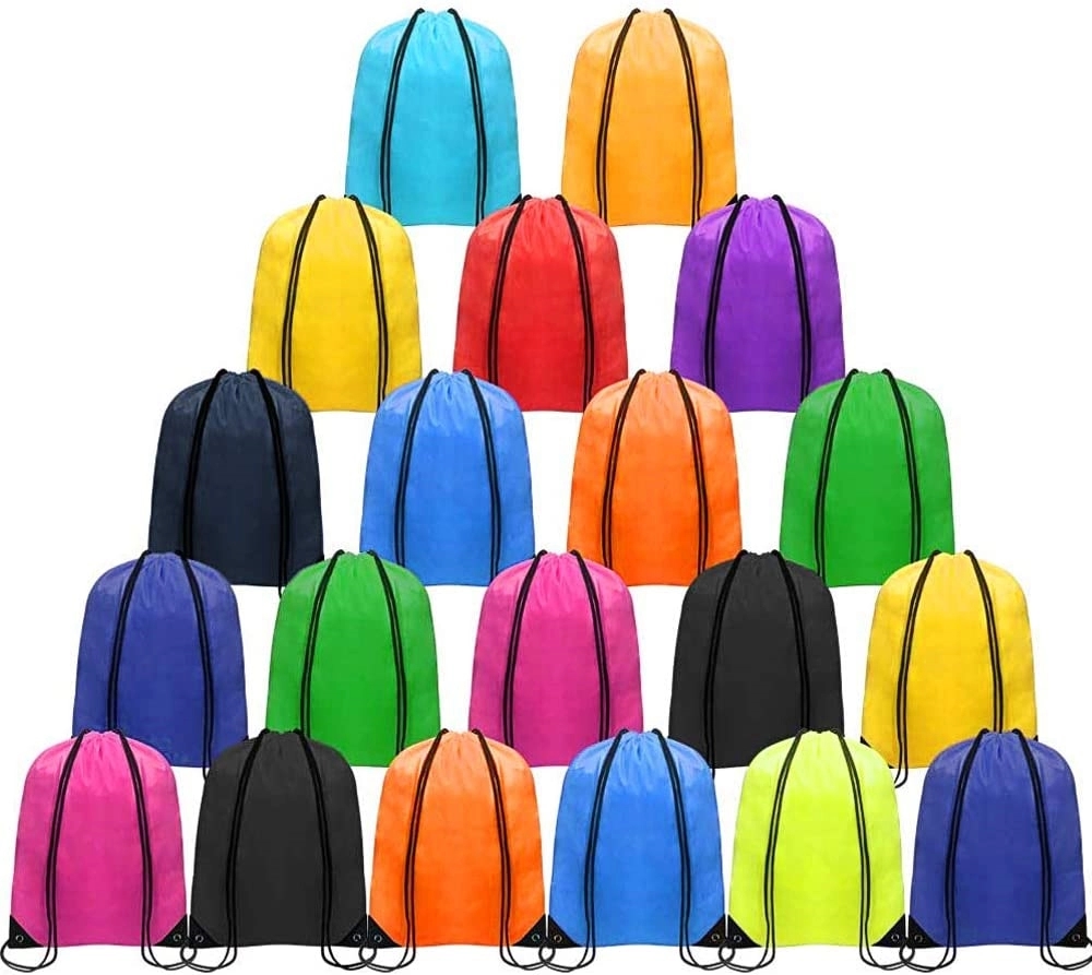 190 Polyester Drawstring Backpack	