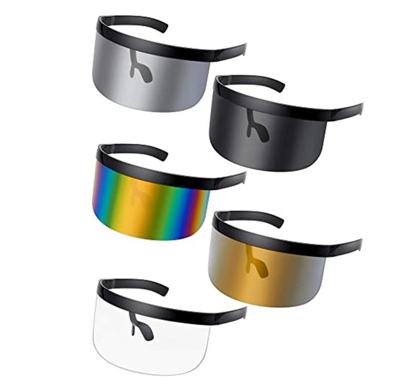 Oversize Face Shield Visor Sunglasses	