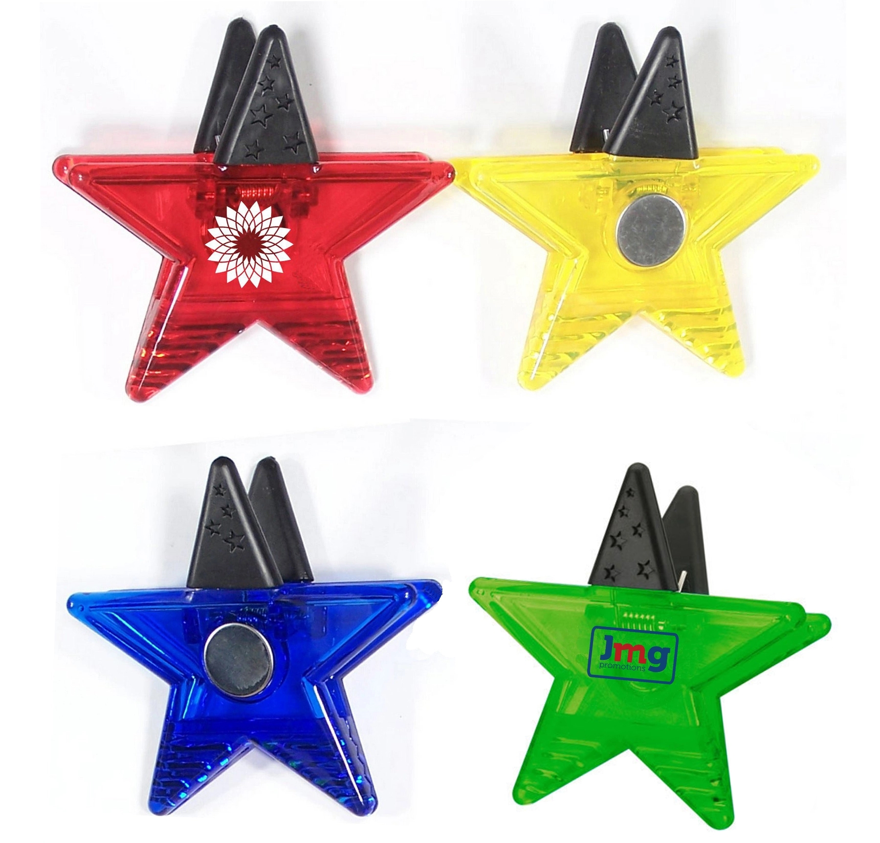 Star Shape Magnetic Memo Clip	