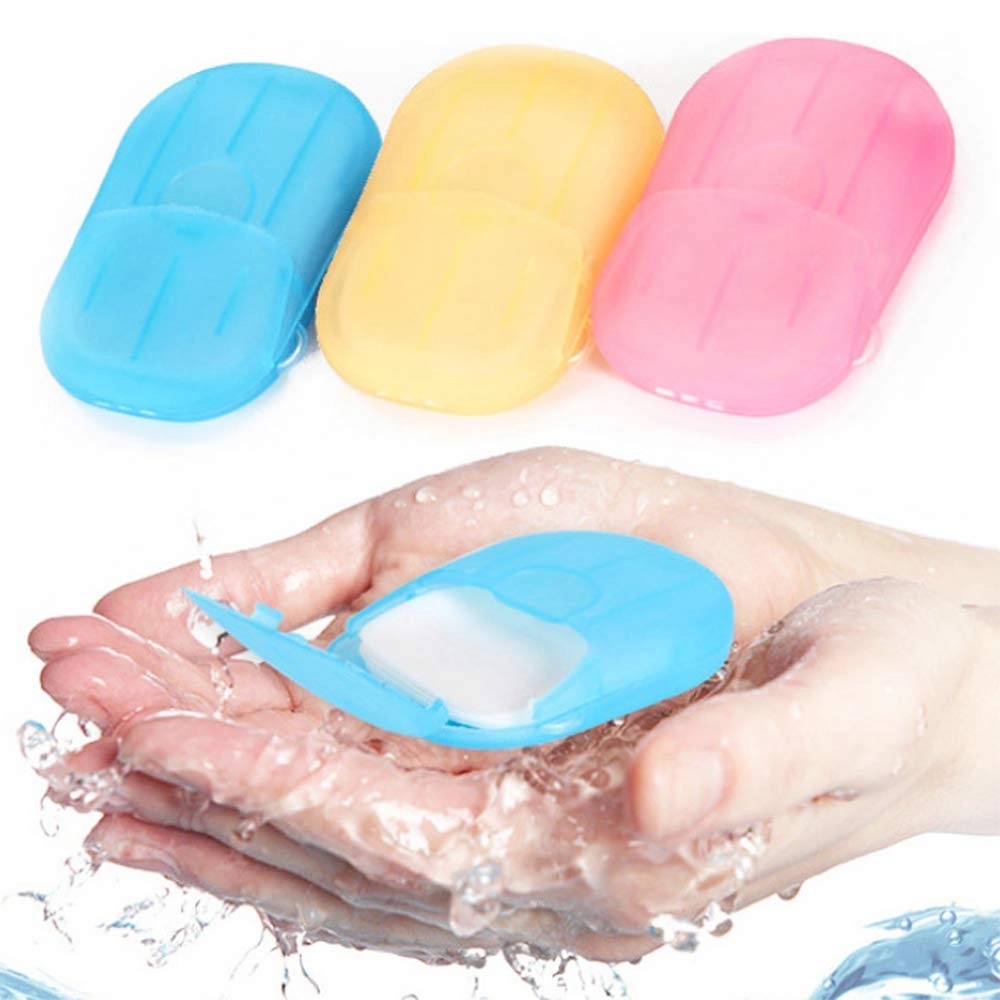 Portable Disposable Soap Paper	
