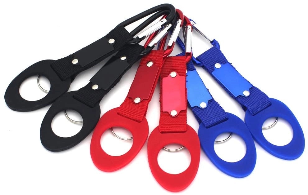 Carabiner Bottle Holder w/ Key Ring	
