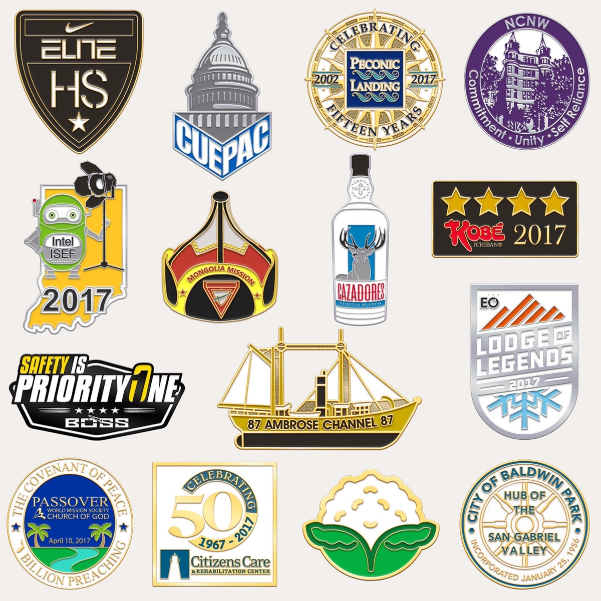 Custom Enamel Lapel Pin	