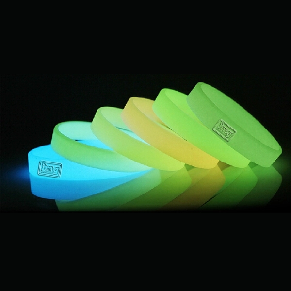 Glow In Dark Silicone Bracelets/Wristbands	