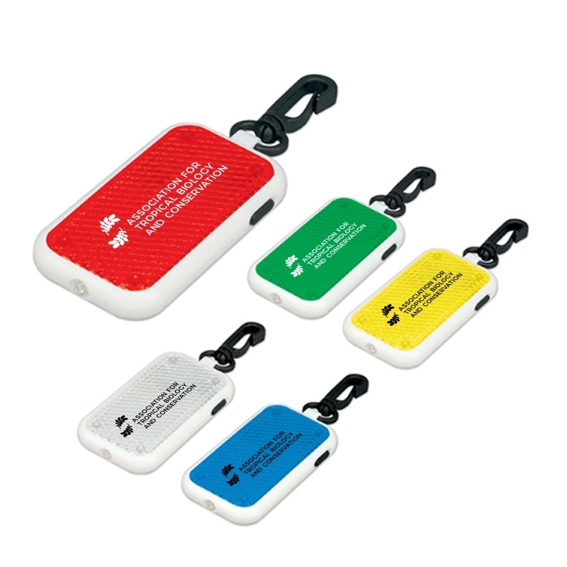 Flashing LED Safety Reflector	