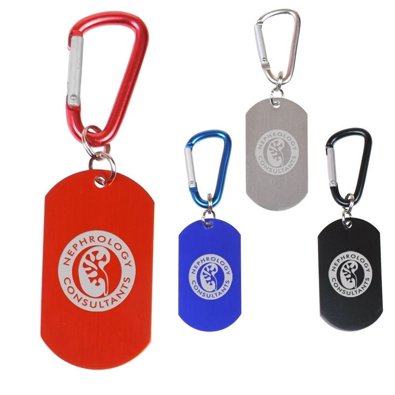 Carabiner Dog Tag	