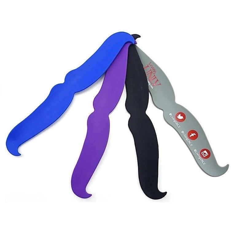 Mustache Slap bracelet	