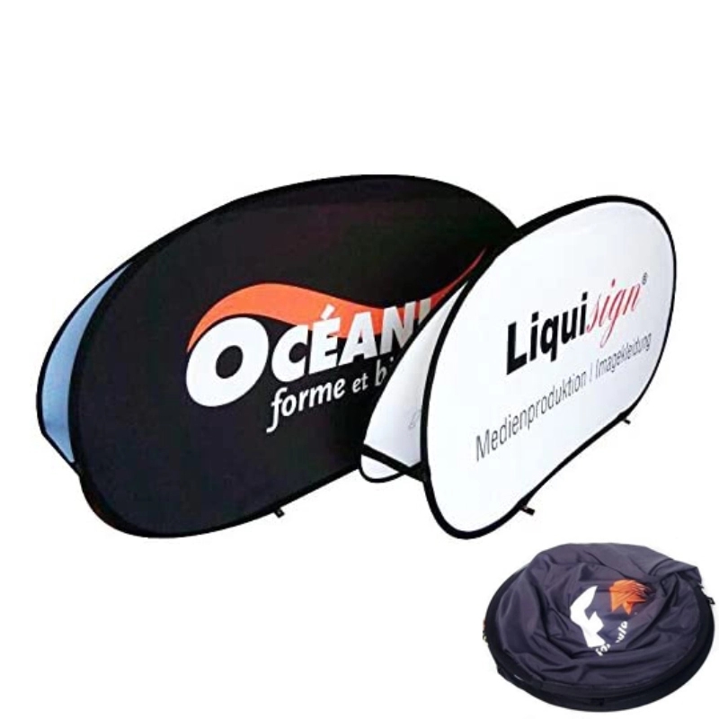 A frame Pop Out Foldable Banner	