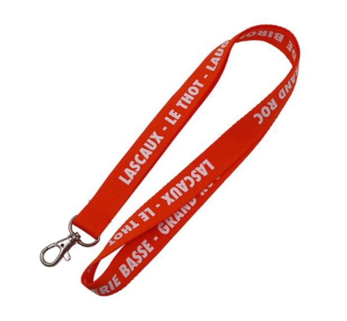 Neck Lanyard w/ lobster clip	