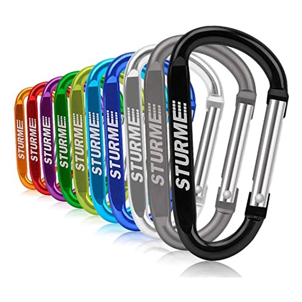 Aluminum D-Shape Carabiner	