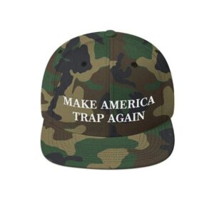 Camouflage 6 panels Flat Cap	