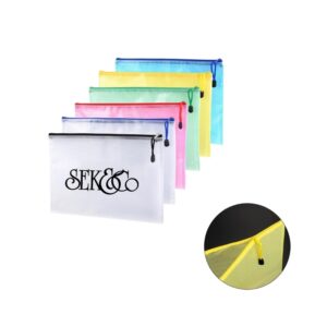 Mesh PVC Document Pouch	