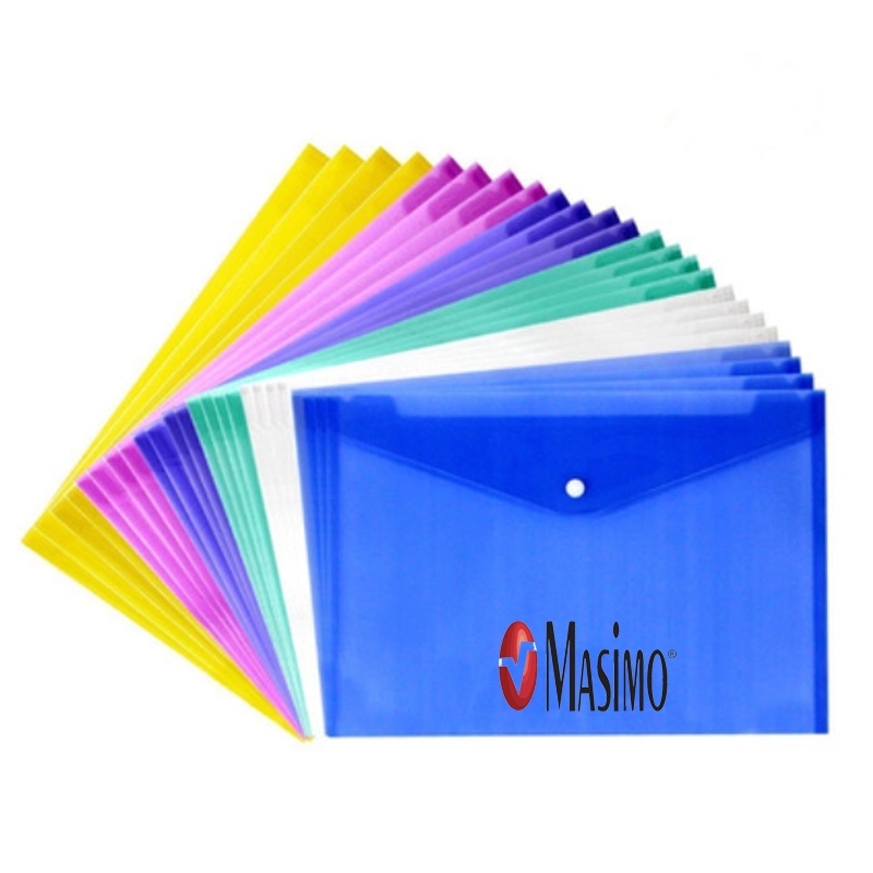 Transparent A4 Size Document Bag	