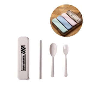 Wheat Straw Tableware Set	