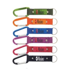 Carabiner with Plate and Strap	