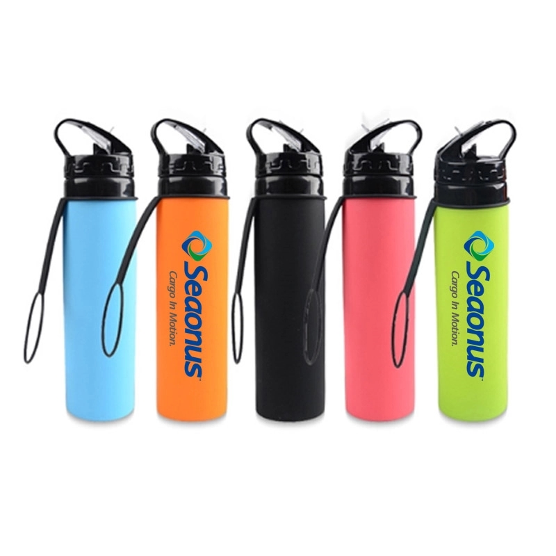 Silicone Collapsible Sports Water Bottle	