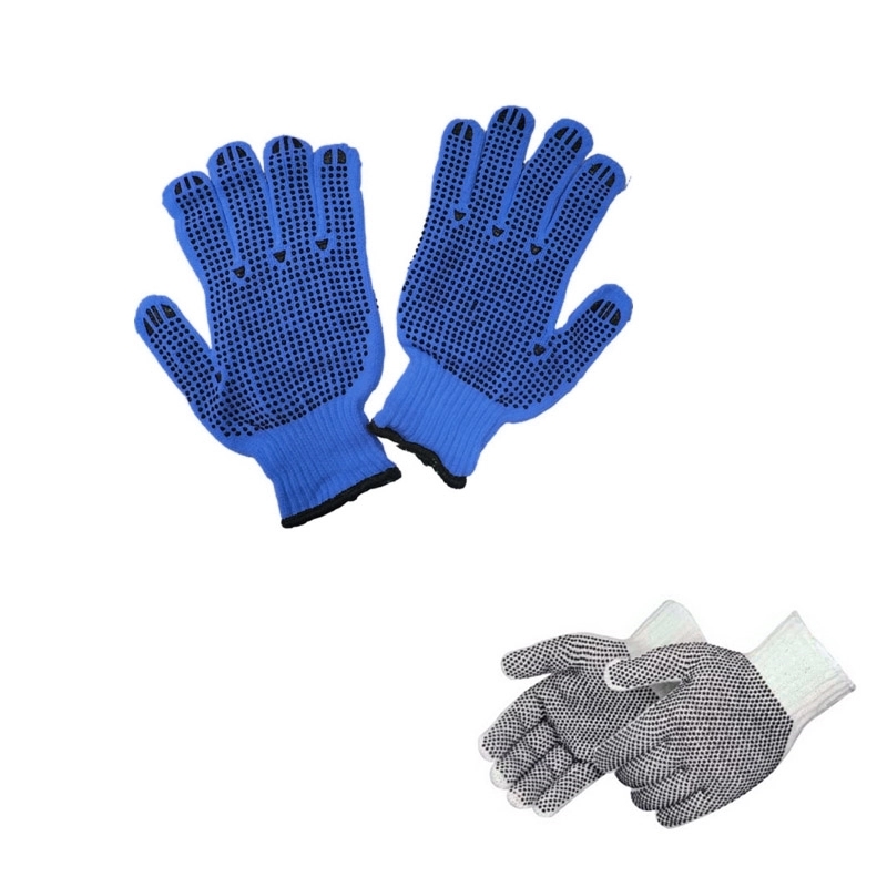 PVC Dotted 2 Sided String Gloves	