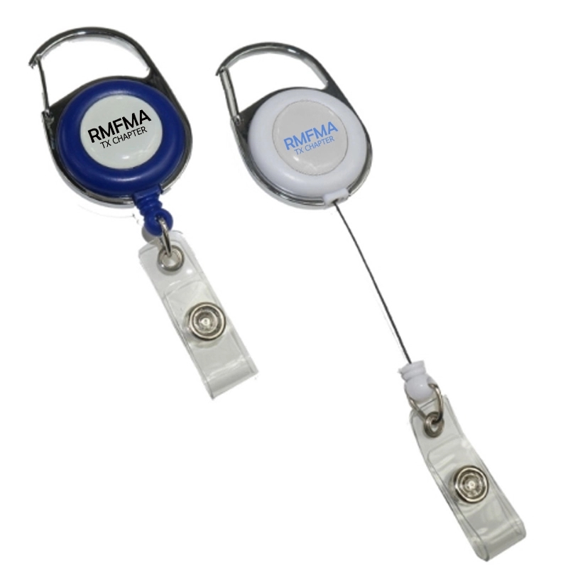 Retractable Carabiner Badge Reel	