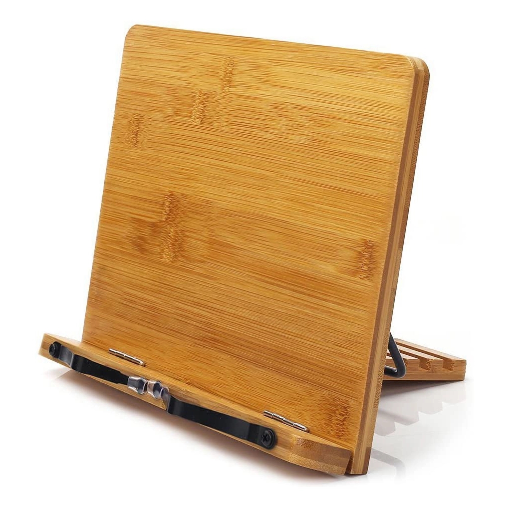 Bamboo Book Stand	