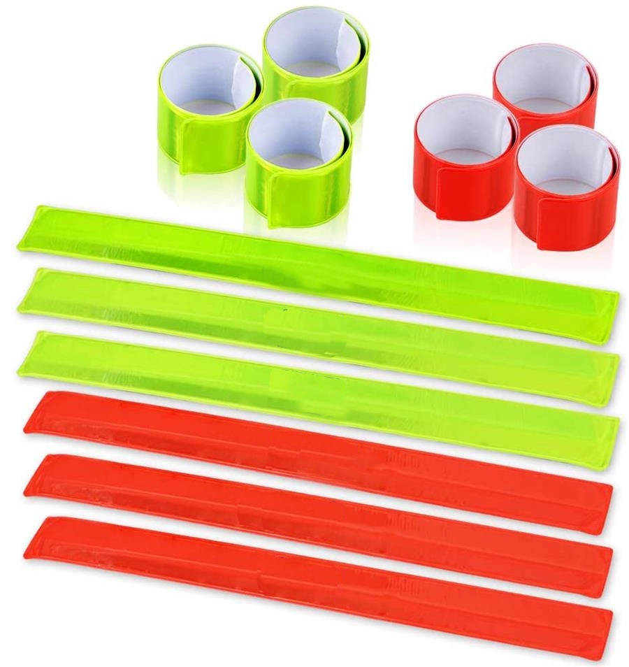 Reflective Safety Slap Bracelet	