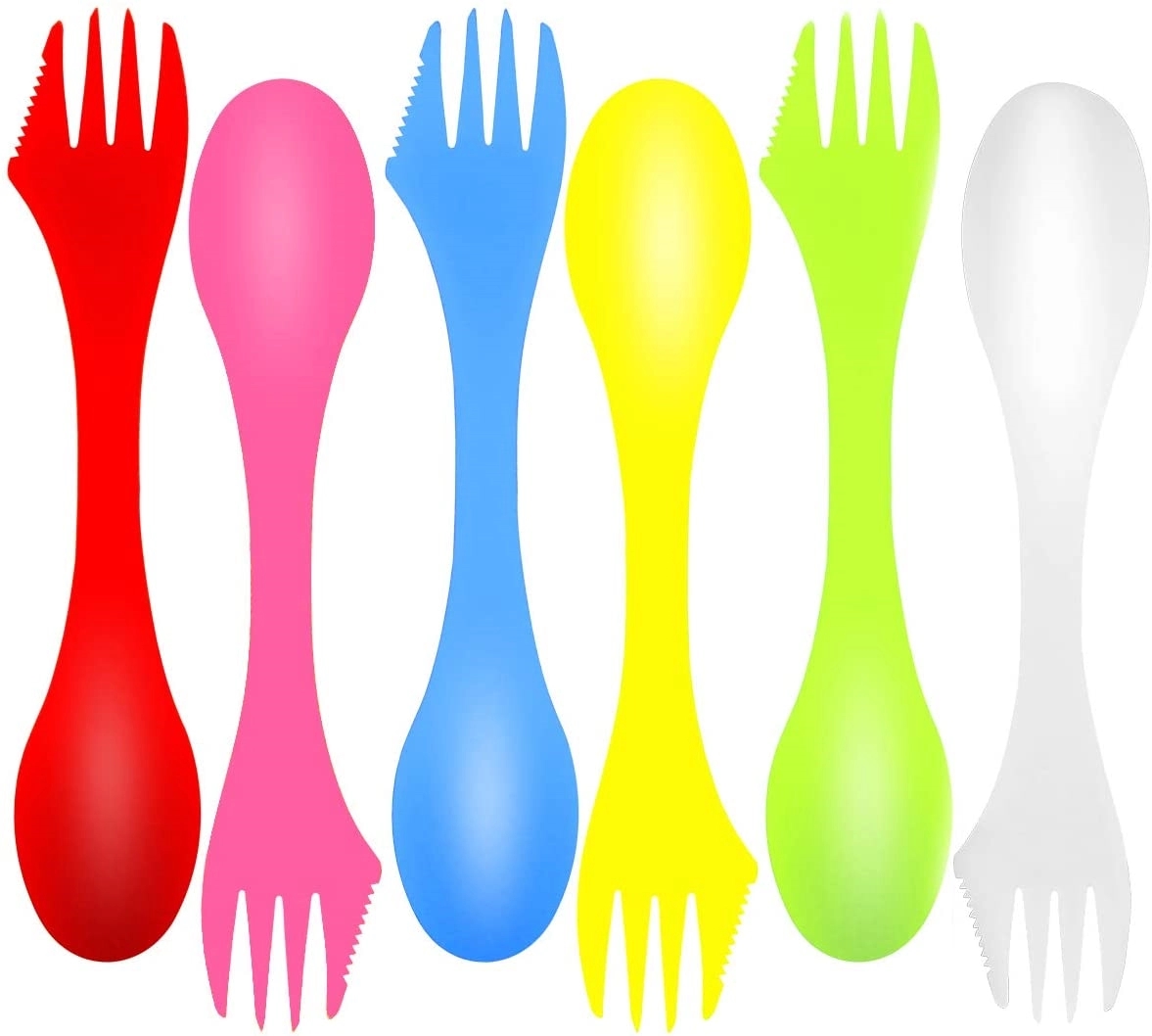 3 in 1 Plastic Spork	