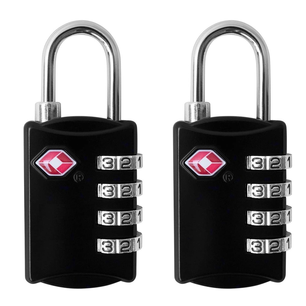 4 Digit Combination Luggage Padlock	