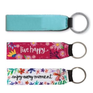 Neoprene Wristband Key Chain	