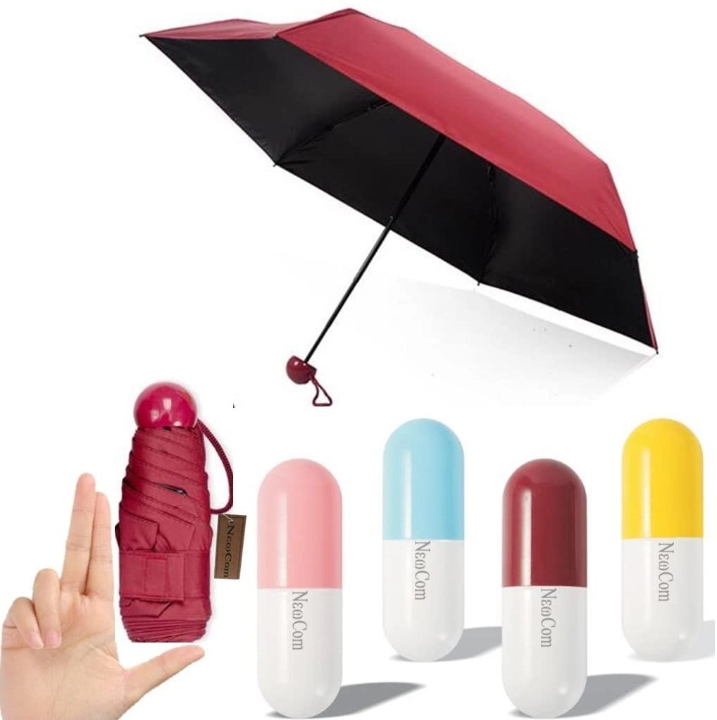 Mini Umbrella W/  Capsule Case	