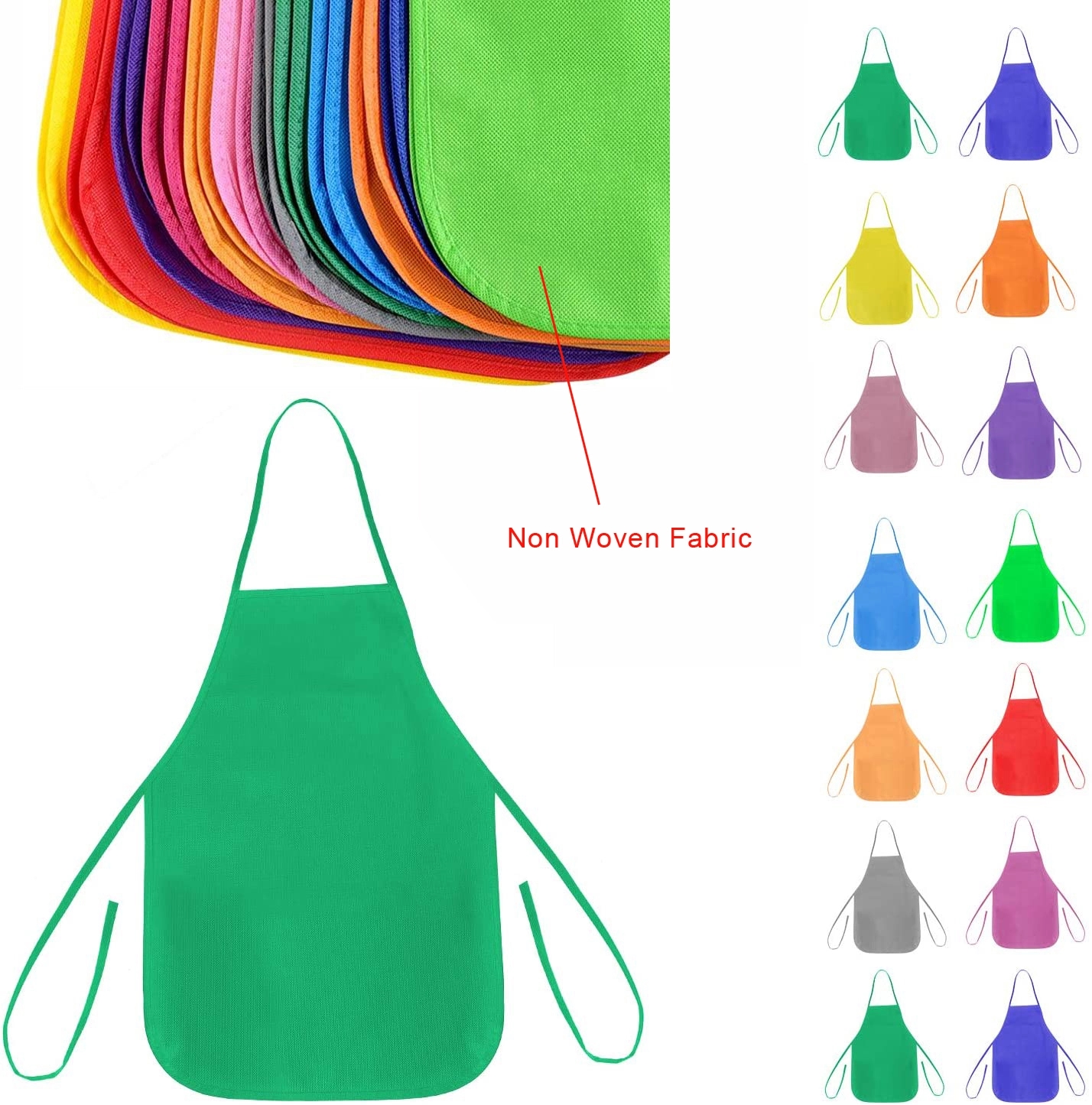 Non-woven water resistant apron	