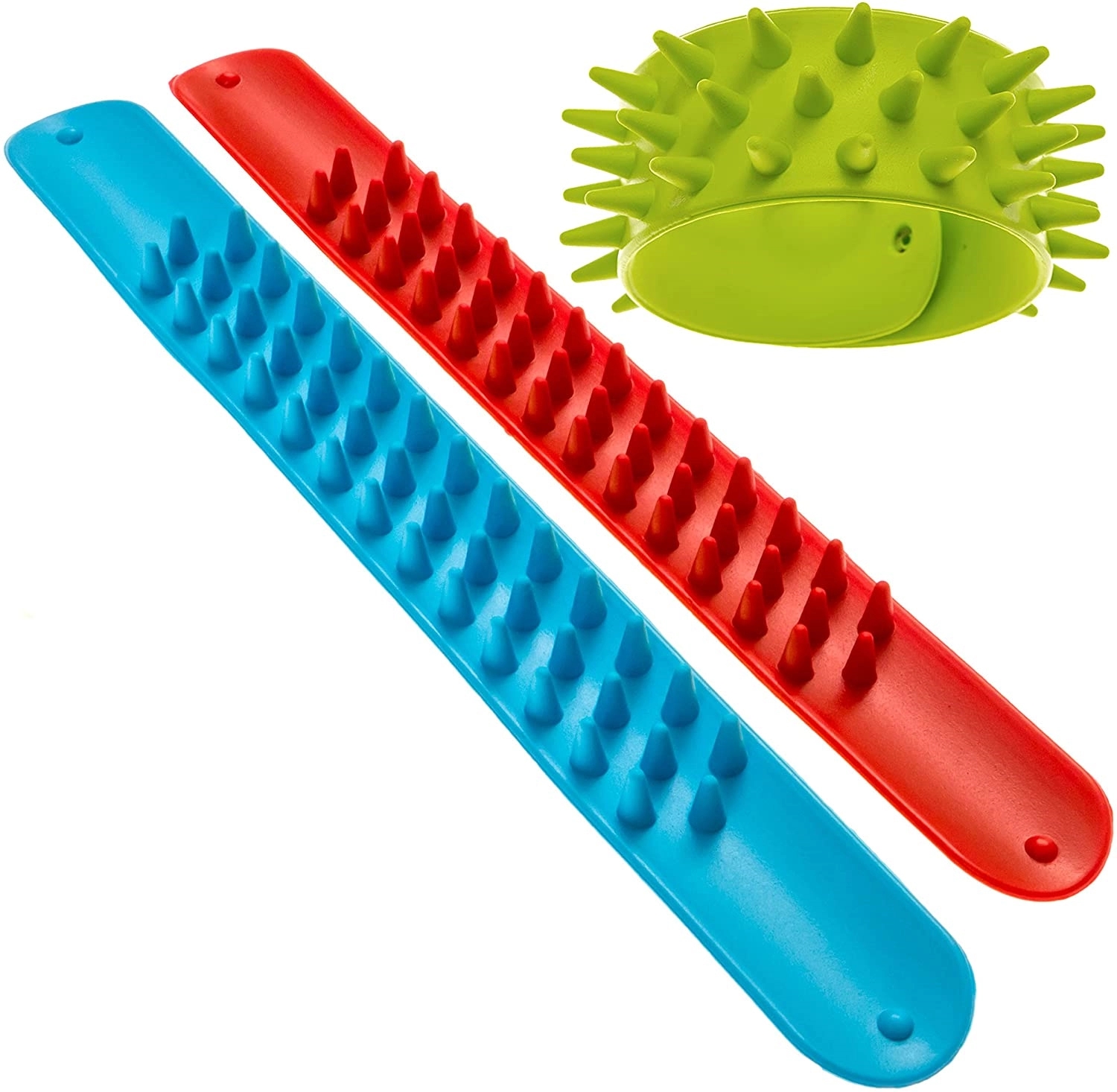 Spiky Silicone Slap Bracelet	