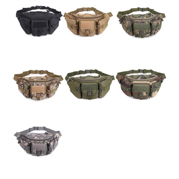 Tactical Fanny Pack for Men Waist Bag Military Hip Belt Outd	