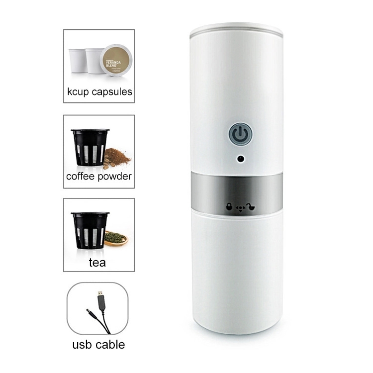 Portable Lightweight Travel 2 in 1 Electric Coffee Maker Mac	