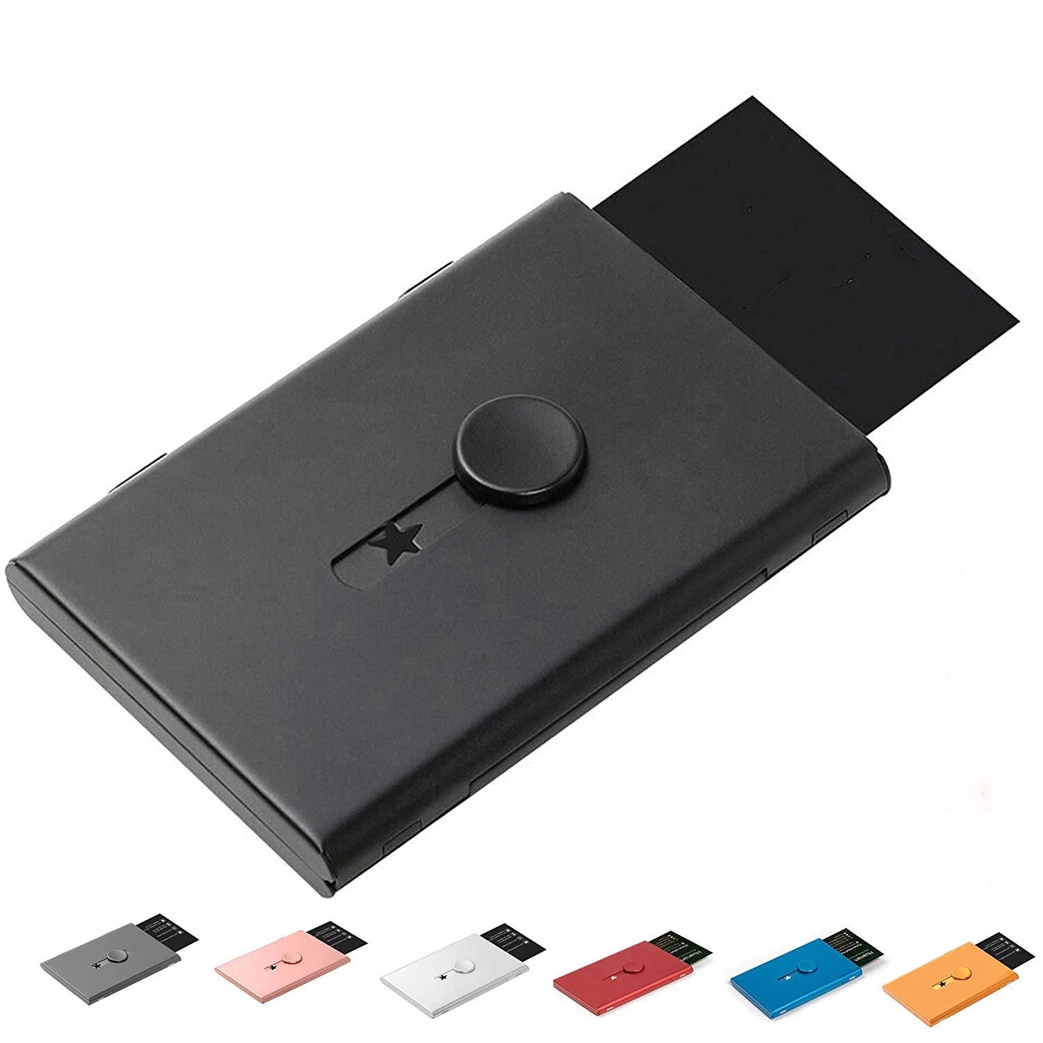Hands Push-Type Business Card Case	