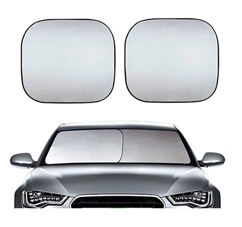 2 pcs Foldable Car Front Window Sunshades Windshield	