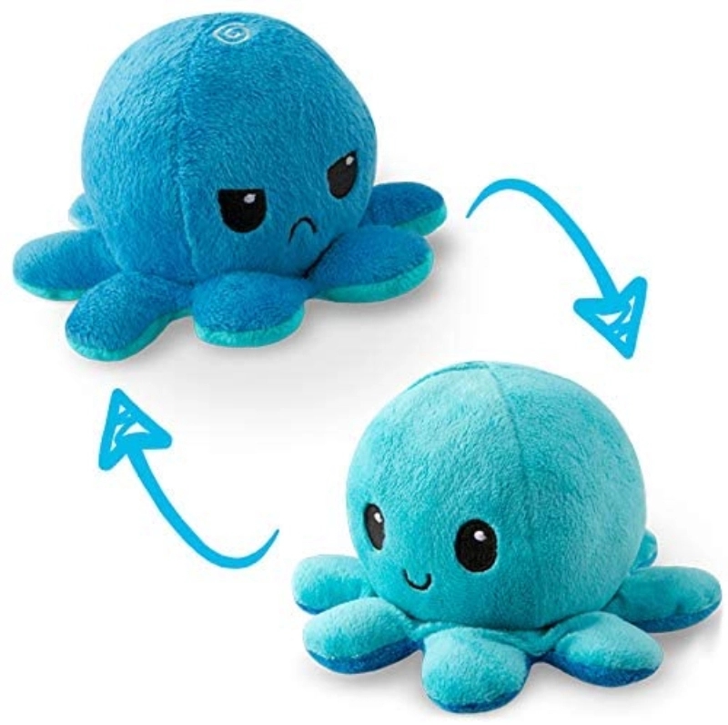 Reversible Octopus Plush Doll	