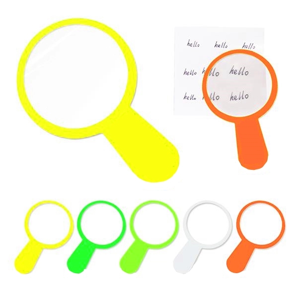 PVC Pocket Magnifier Bookmark	