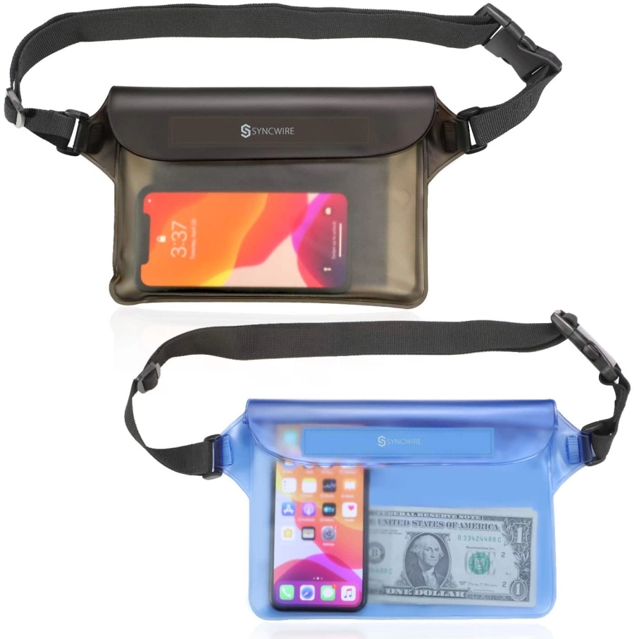 Waterproof Pouch Bag w/ Adjustable Waist Strap	