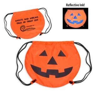 Pumpkin Drawstring Backpack	