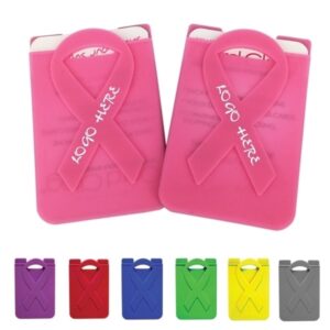 Breast Cancer Pink Ribbon Phone Wallet	