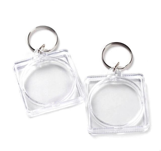 Acrylic Condom Case Keychain	
