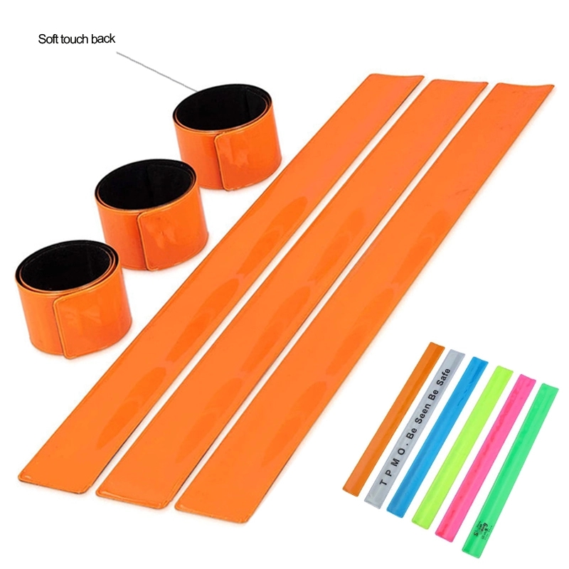 Reflective PVC Safety Slap Band	