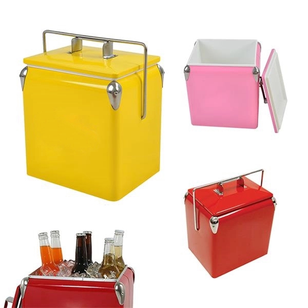 Retro Ice Chest Cooler Beer Cooler	