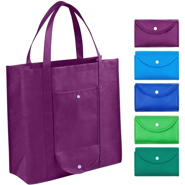 Non-woven Foldable Tote Bag	